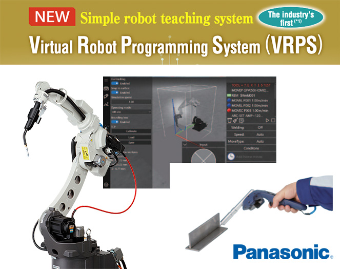 Programación Realidad Virtual Robot Soldador Panasonic