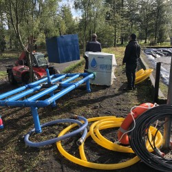 Prueba Burbujas Ultra Finas en Tratamiento de Riles